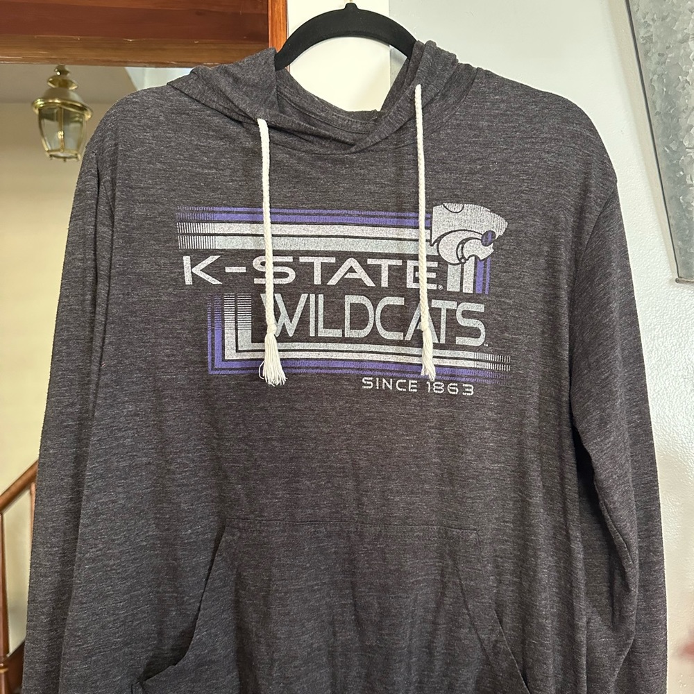 Kansas State Men’s lightweight pullover hoodie